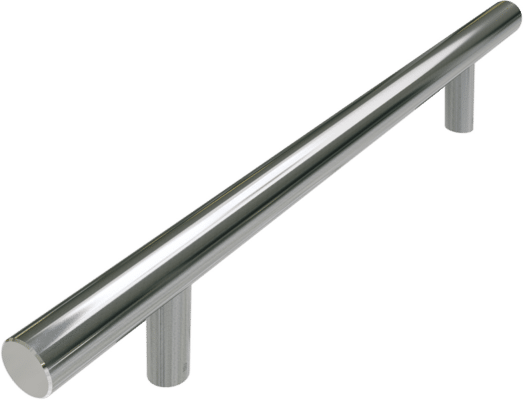 Stainless steel round feature handle