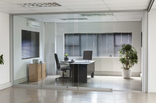 Commercial office room divider