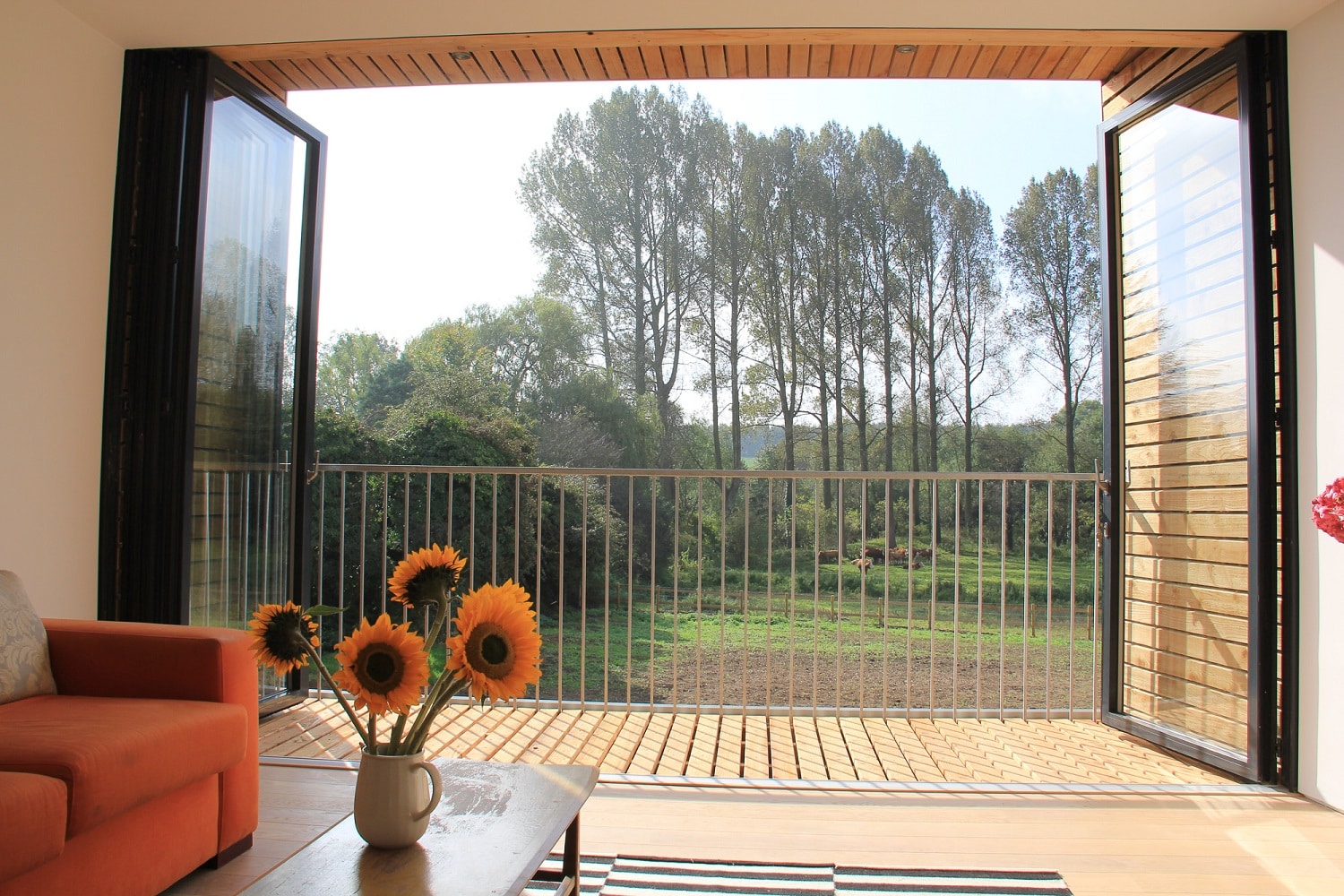 sf75 bifold door (patio doors alternative)