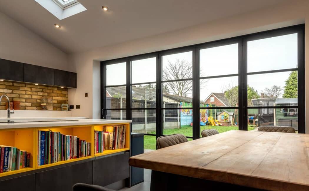 Art Deco bifold doors prove the perfect solution for Essex extension